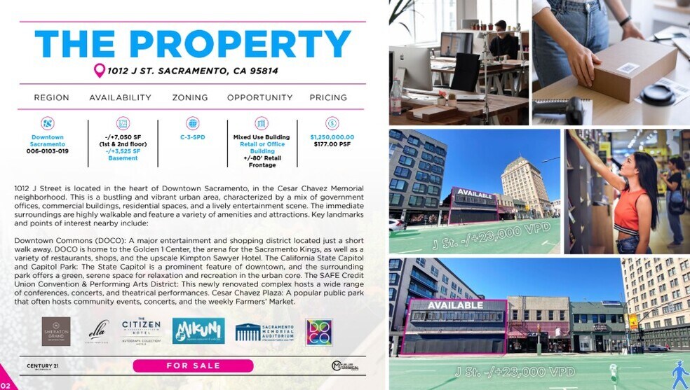 1012 J St, Sacramento, CA à vendre - Photo de l’immeuble – Image 3 sur 18