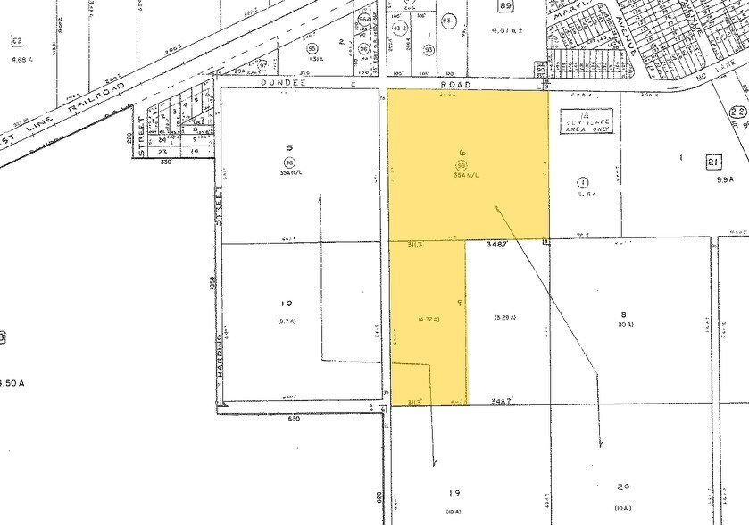 25524 Dundee Rd, Punta Gorda, FL à vendre - Plan cadastral – Image 2 sur 2