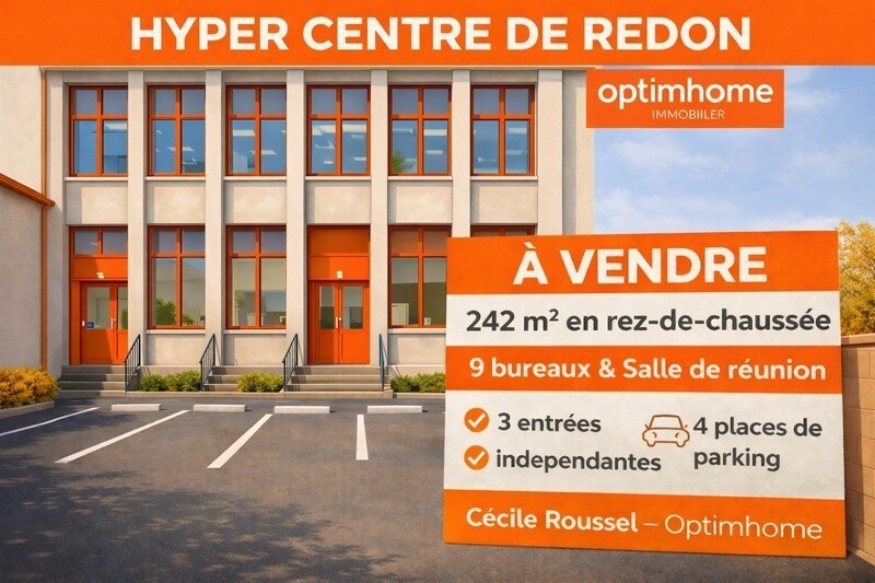 Bureau dans Redon à vendre Photo de l’immeuble– Image 1 sur 2