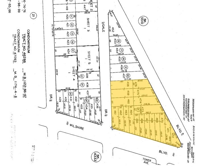 8383 Wilshire Blvd, Beverly Hills, CA à louer - Plan cadastral – Image 2 sur 58