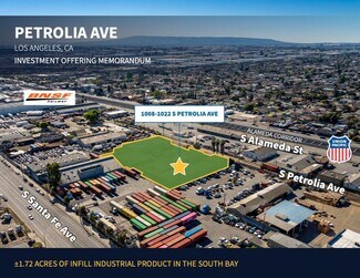 Plus de détails pour 1000-1022 South Petrolia Avenue, Compton, CA - Terrain à louer
