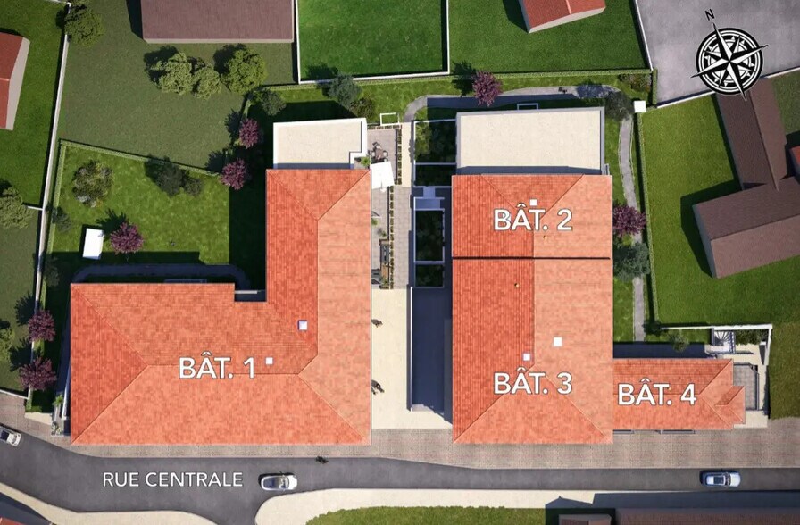 Local commercial dans Corbas à vendre - Plan de site – Image 3 sur 3