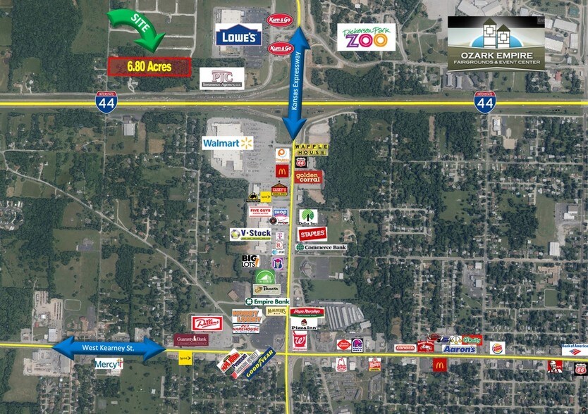 I-44 & N Park Ave, Springfield, MO à vendre - Photo de l’immeuble – Image 2 sur 2