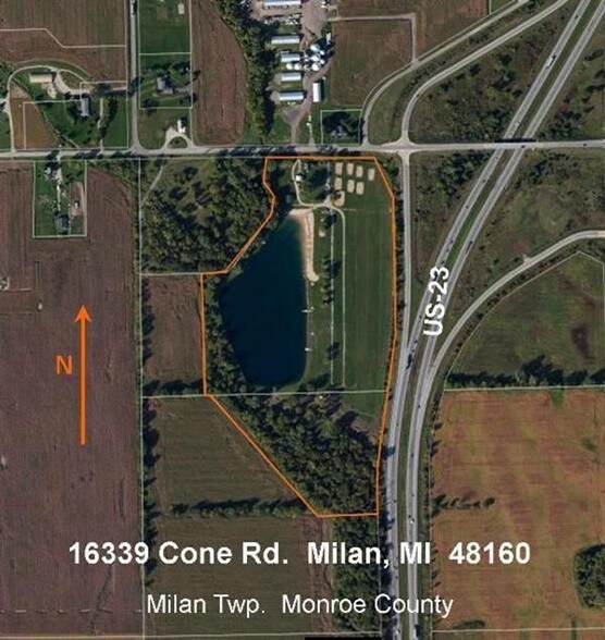 16339 Cone Rd, Milan, MI à vendre - Aérien – Image 2 sur 36