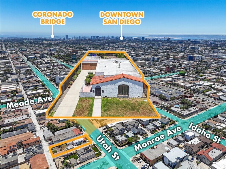 4481 Utah St, San Diego, CA à vendre - Aérien – Image 1 sur 12