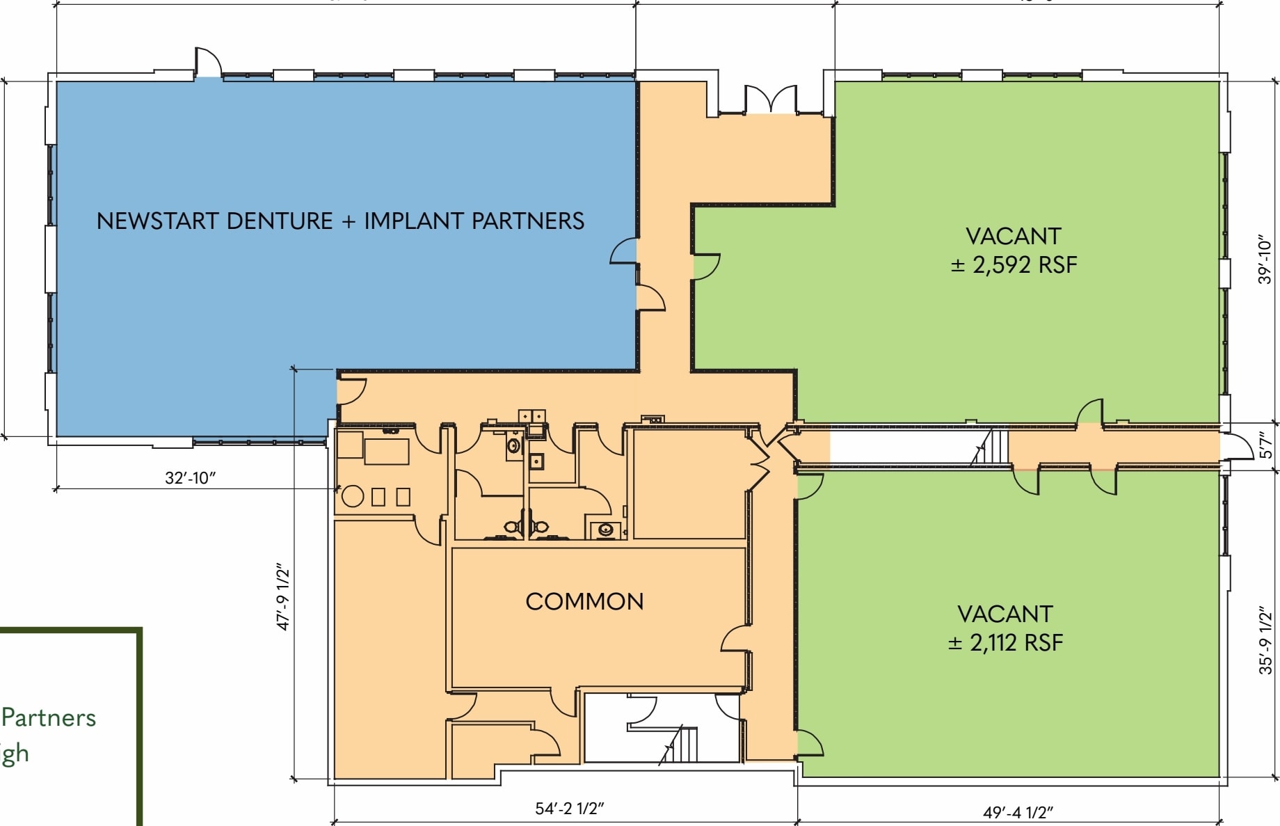 2310 Myron Dr, Raleigh, NC à louer Plan d’étage– Image 1 sur 1