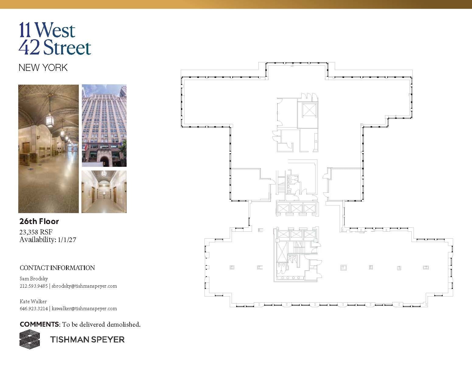 11 W 42nd St, New York, NY à louer Autre– Image 1 sur 1