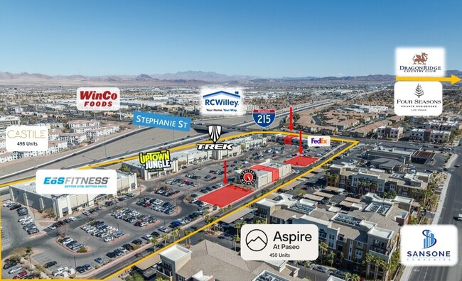 Plus de détails pour 11-43 S Stephanie St, Henderson, NV - Local commercial à louer