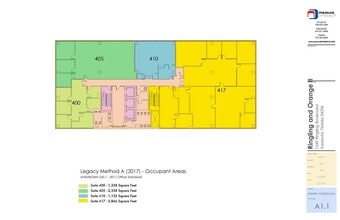 1549 Ringling Blvd, Sarasota, FL à louer Plan d’étage– Image 1 sur 1