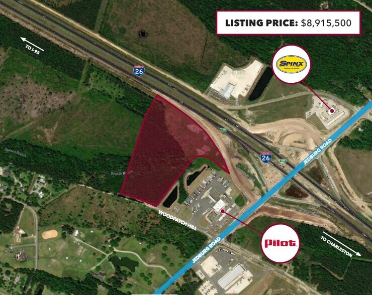 805 Jedburg Rd, Summerville, SC à vendre - Photo principale – Image 1 sur 4