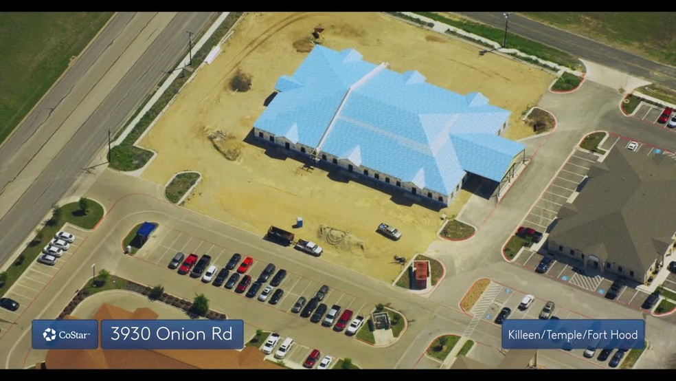 3800 So W S Young Dr, Killeen, TX à louer - Vidéo aérienne – Image 2 sur 10