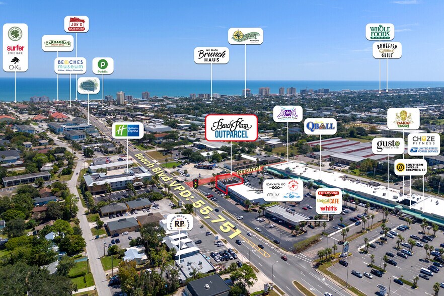 1198 Beach Blvd, Jacksonville Beach, FL à louer - Photo de l’immeuble – Image 3 sur 9