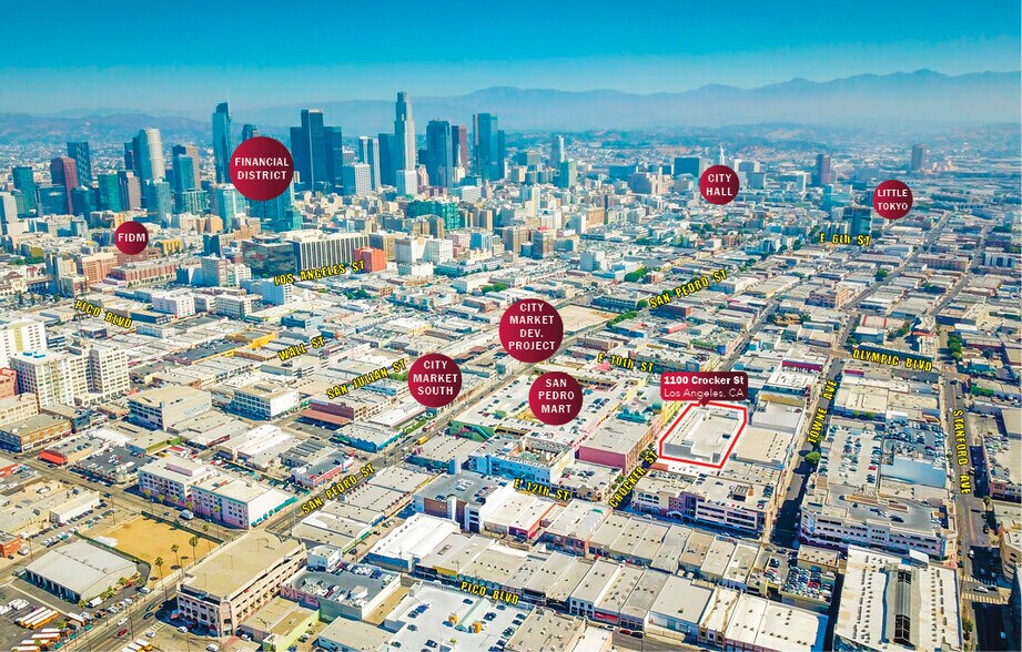 1100-1144 Crocker St, Los Angeles, CA à vendre - Photo de l’immeuble – Image 2 sur 8
