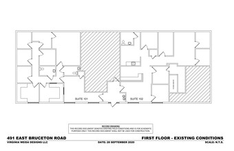 491 E Bruceton Rd, Pleasant Hills, PA à louer Plan de site– Image 1 sur 1