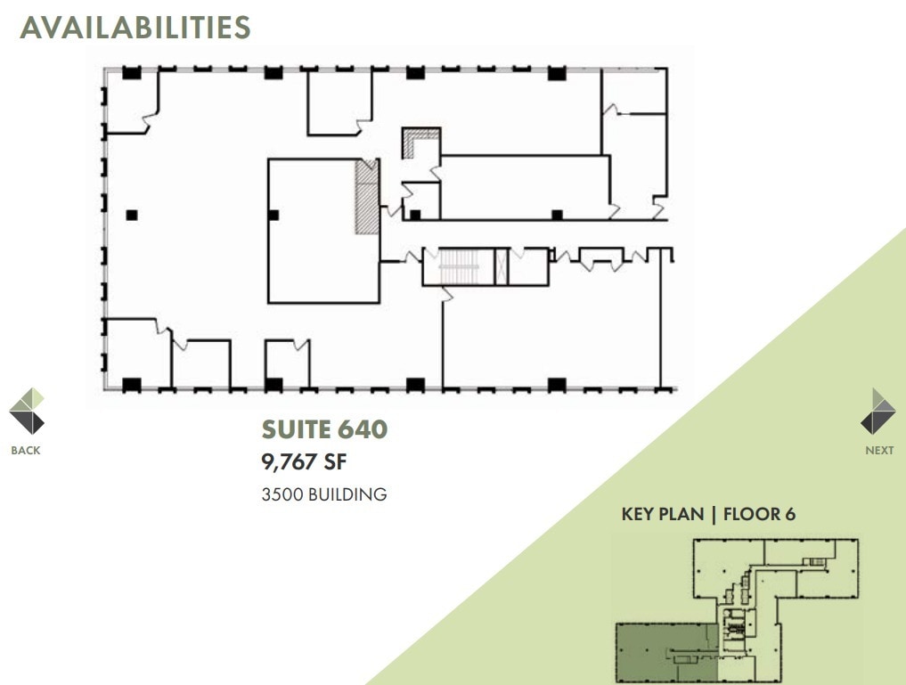 3600 American Blvd W, Bloomington, MN à louer Plan d’étage– Image 1 sur 1
