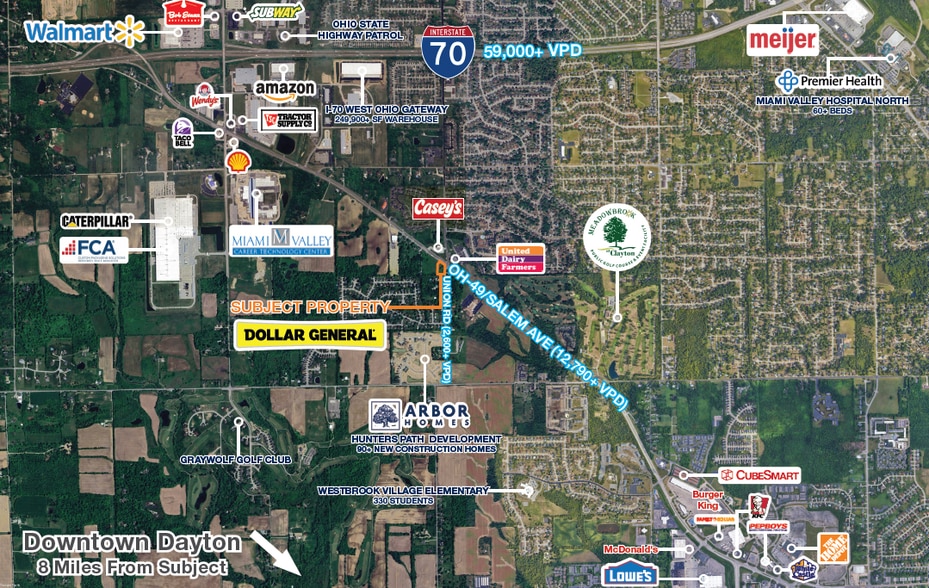 Salem Ave, Clayton, OH à vendre - Aérien – Image 2 sur 2