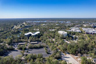 2001 Timberloch Pl, The Woodlands, TX - VUE AÉRIENNE  vue de carte