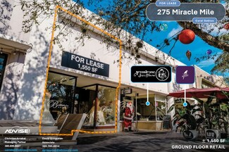 Plus de détails pour 269-275 Miracle Mile, Miami, FL - Local commercial à louer