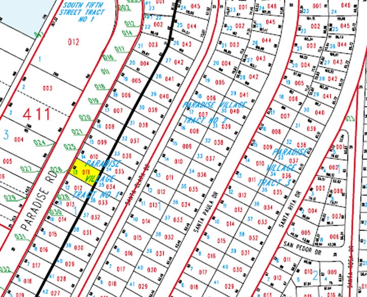 2117 Paradise Rd, Las Vegas, NV à vendre - Plan cadastral – Image 2 sur 7