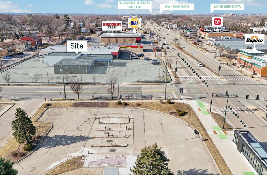 3773 E Washington Ave, Madison, WI à vendre - Photo de l’immeuble – Image 1 sur 9
