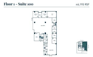 1970 Broadway, Oakland, CA à louer Plan d’étage– Image 1 sur 1