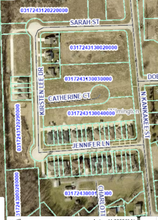 Kankakee St and Jennifer Lane, Wilmington, IL - VUE AÉRIENNE  vue de carte - Image1