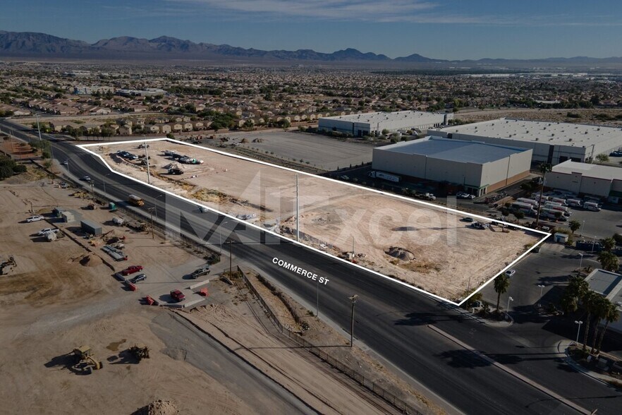 4540 N Commerce St, North Las Vegas, NV à vendre - Aérien – Image 3 sur 5