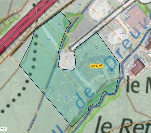 Terrain dans Bulgneville à vendre - Plan de site – Image 2 sur 2