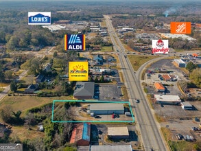 1300 W Taylor St, Griffin, GA - Vue aérienne  vue de carte - Image1