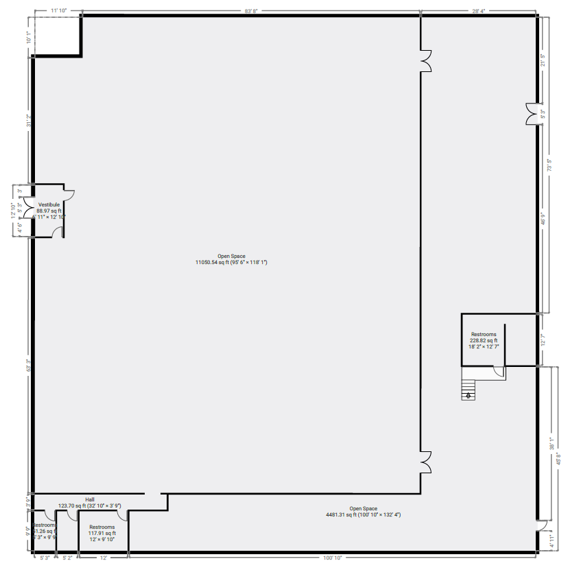 620-644 N Howard St, Akron, OH à louer Plan d’étage– Image 1 sur 1