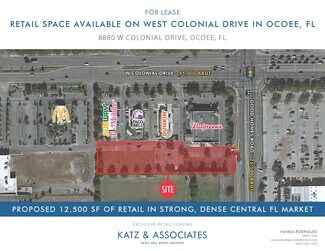 Plus de détails pour 8880 W Colonial Dr, Orlando, FL - Local commercial à louer
