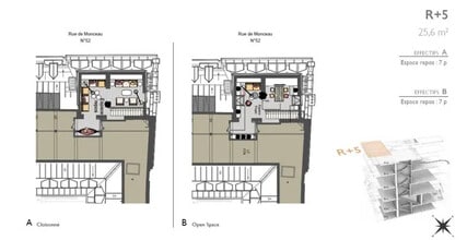 52 Rue De Monceau, Paris à louer Plan d’étage– Image 1 sur 7