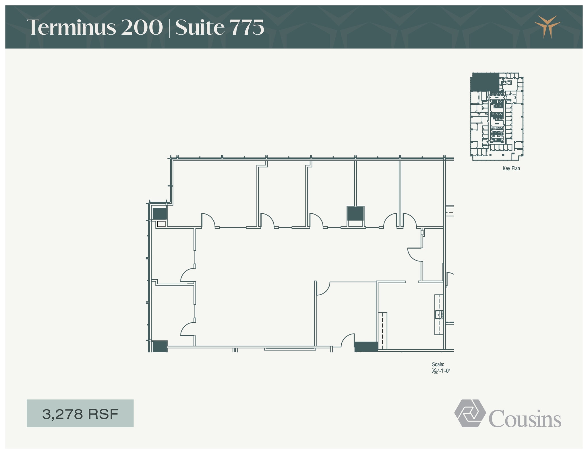 3280 Peachtree Rd, Atlanta, GA à louer Plan d’étage– Image 1 sur 1
