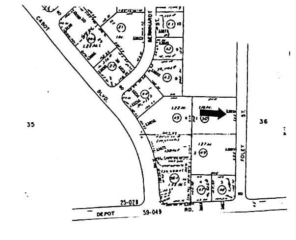 23841 Foley St, Hayward, CA à louer - Plan cadastral – Image 3 sur 4