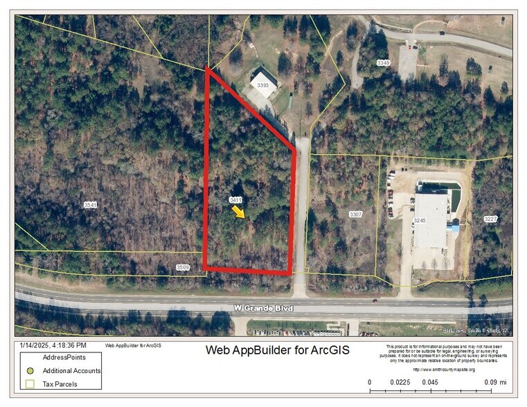 3411 Grande Blvd, Tyler, TX à vendre - Aérien – Image 2 sur 4