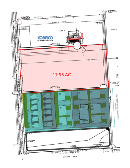0 Kermier Road, Hockley, TX à louer - Plan de site – Image 2 sur 3