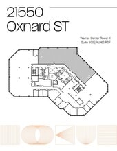 21600 Oxnard St, Woodland Hills, CA à louer Plan d’étage– Image 1 sur 1