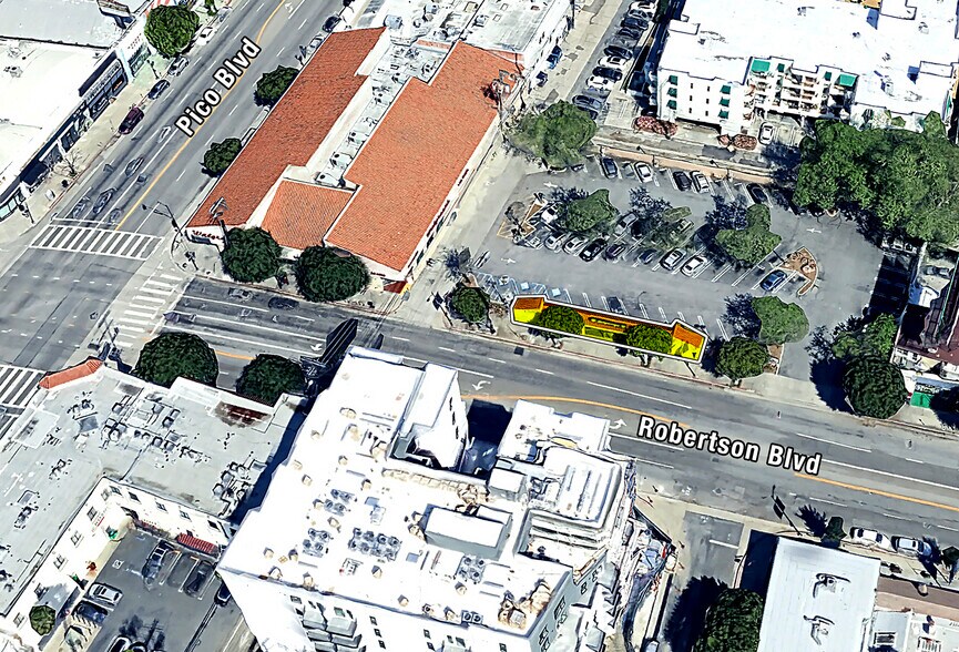 1414-1420 S Robertson Blvd, Los Angeles, CA à louer - Aérien – Image 2 sur 2