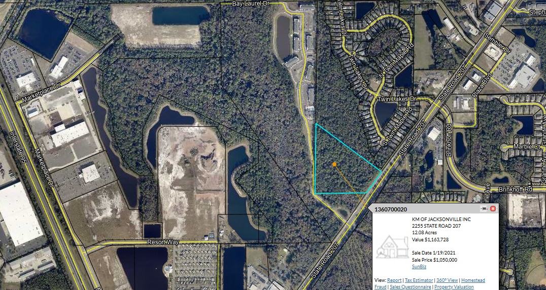 2255 State Road 207, Saint Augustine, FL à vendre Aérien– Image 1 sur 3