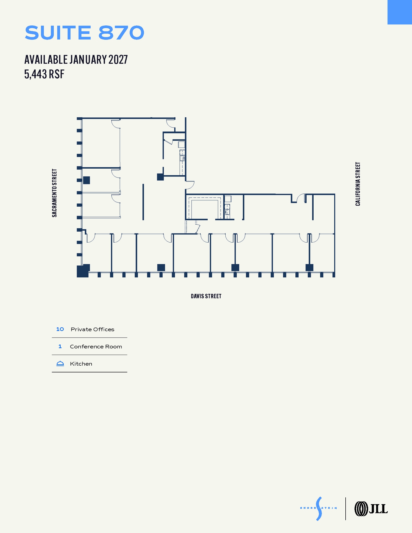 50 California St, San Francisco, CA à louer Plan d’étage– Image 1 sur 1