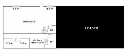 1619 Elzworth St, Bakersfield, CA à louer Plan d’étage– Image 1 sur 8