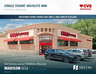 Plus de détails pour 6210 Century Ave, Middleton, WI - Local commercial à vendre