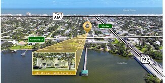 Plus de détails pour 442 4th Ave, Indialantic, FL - Bureau à louer