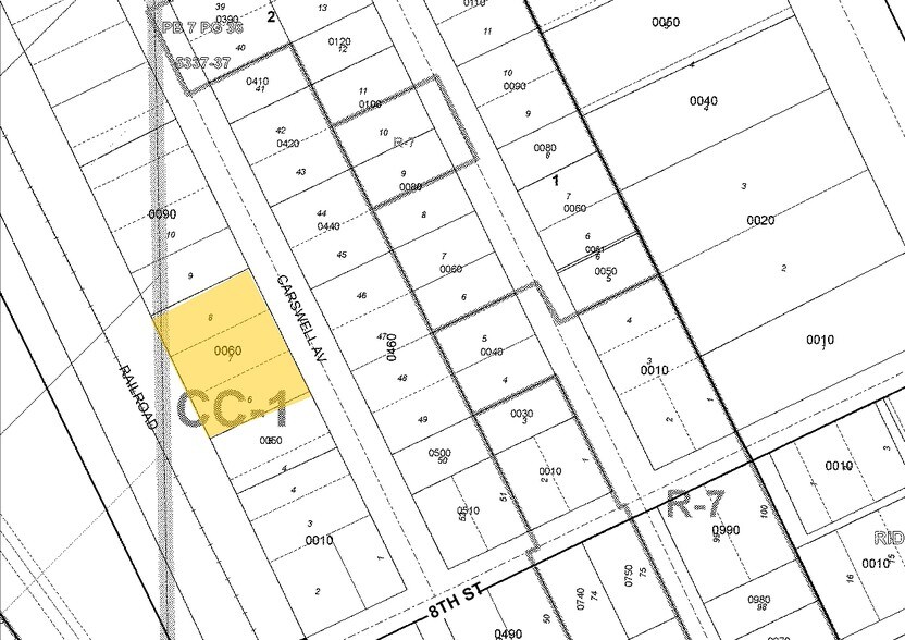 820 Carswell Ave, Daytona Beach, FL à vendre - Plan cadastral – Image 3 sur 8