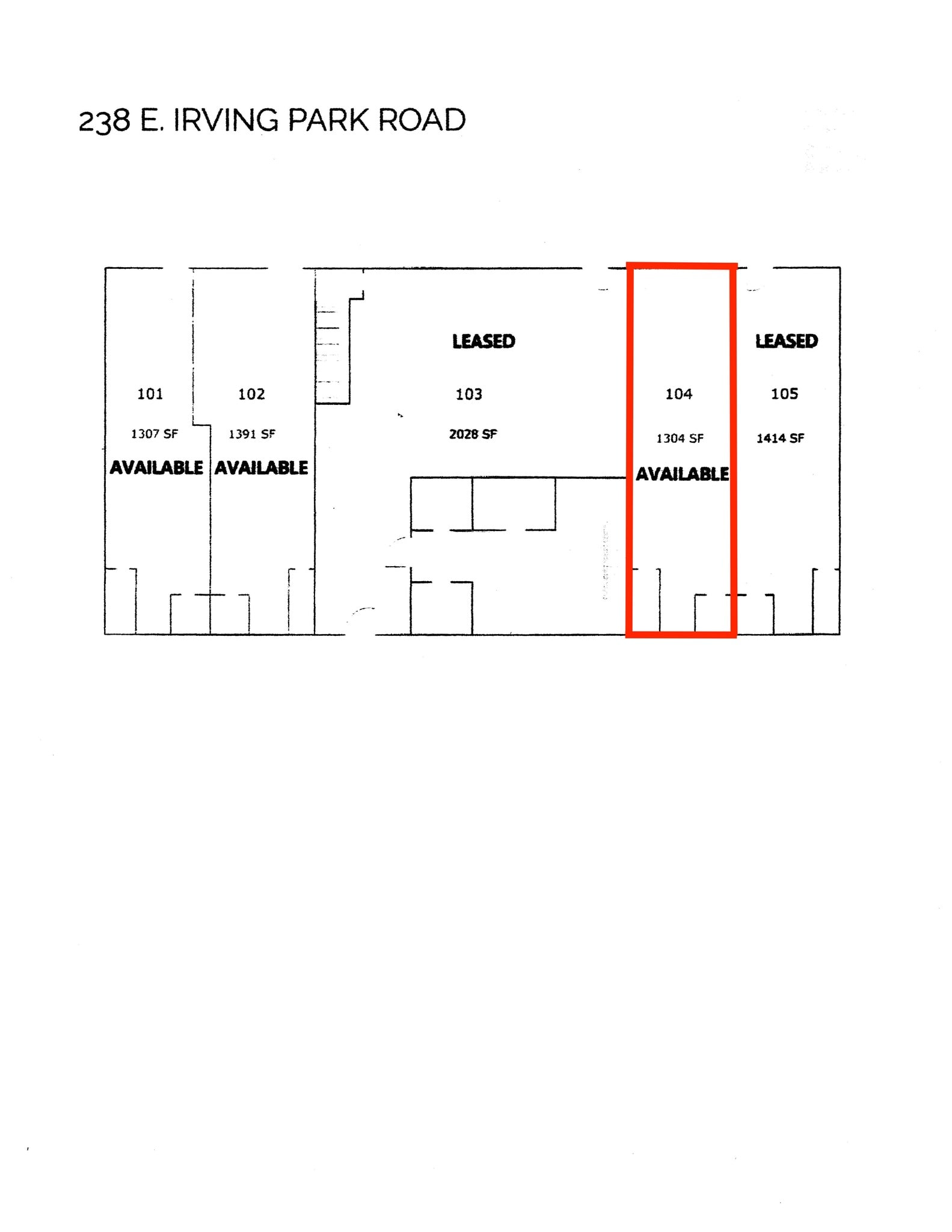 238 E Irving Park Rd, Wood Dale, IL à louer Photo intérieure– Image 1 sur 3