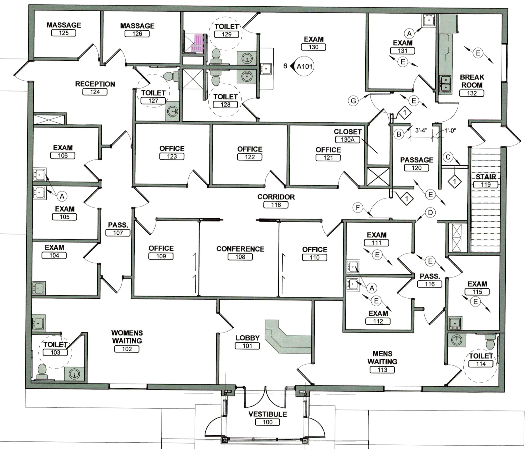 2411 Holmgren Way, Green Bay, WI à louer Plan d’étage– Image 1 sur 1