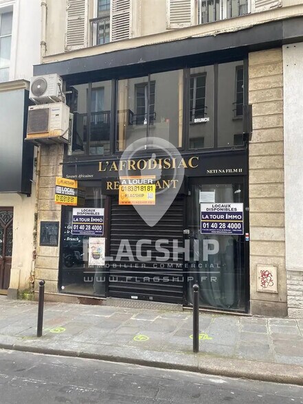 Local commercial dans Paris à louer - Photo de l’immeuble – Image 1 sur 1