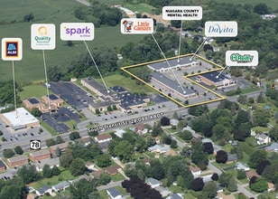 459-477 S Transit St, Lockport, NY - Vue aérienne  vue de carte