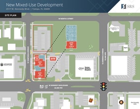 2517 W Kennedy Blvd, Tampa, FL à louer Plan de site– Image 1 sur 1