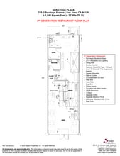 375 Saratoga Ave, San Jose, CA à louer Plan d’étage– Image 1 sur 1